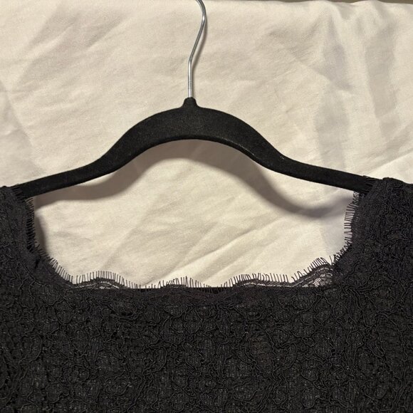 Adrianna Papell Black Lace Dress - Picture 7 of 8